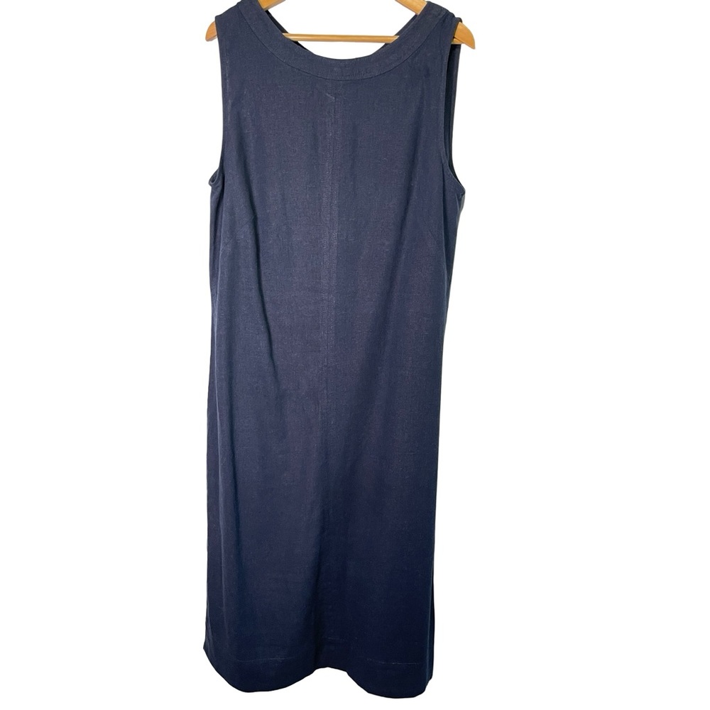 Marks & Spencer Navy Sleeveless Midi Dress